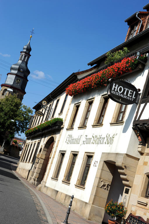 Weinkastell Zum Weissen Ross Hotel Kallstadt Eksteriør billede